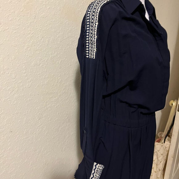 ab Arnaldo Bassini Button Down Dress - Picture 2 of 10